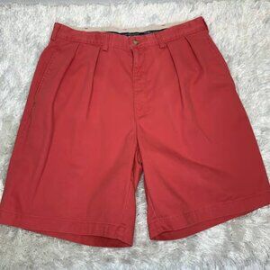 Polo Ralph Lauren Salmon Cotton Pleat Front Chinos Sz 34